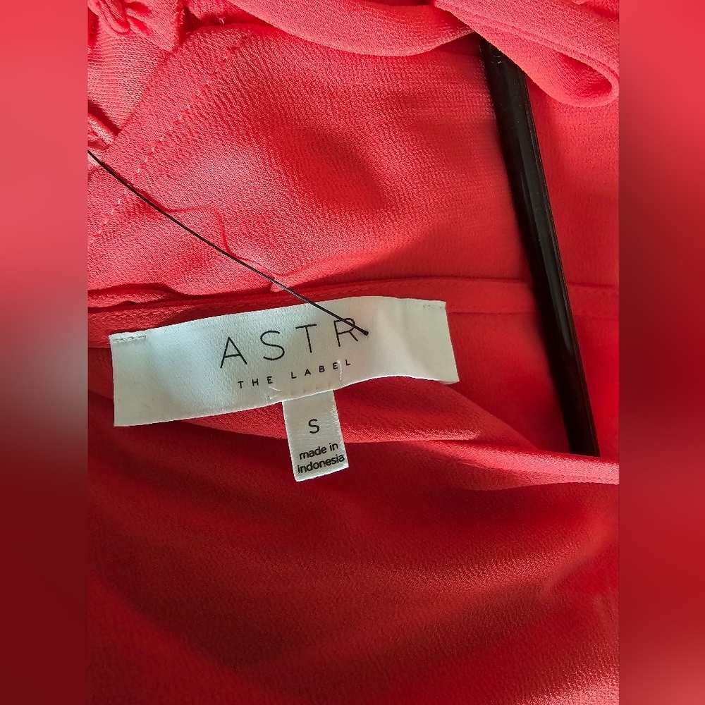 ASTR The Label Women's Orange Playsuit-romper - Picture 3 of 8